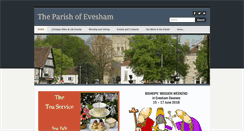 Desktop Screenshot of eveshamparish.com